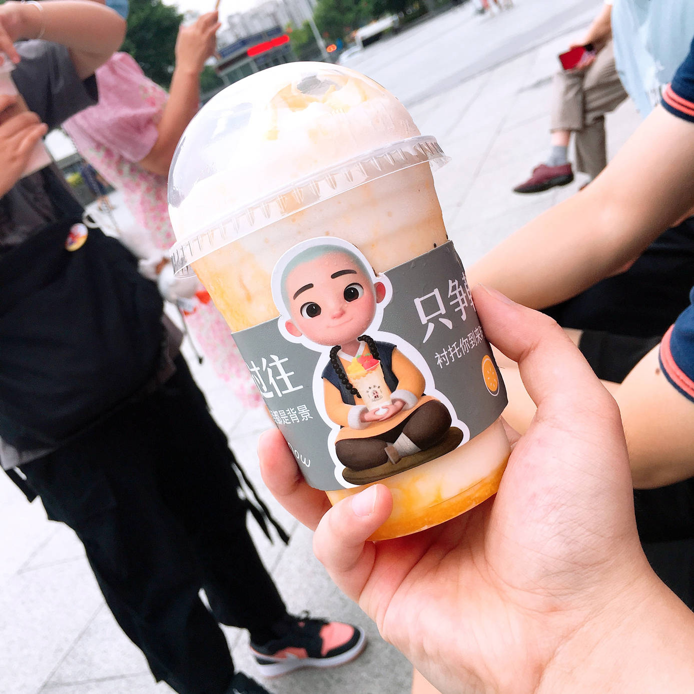 原创暖萌来袭!一禅小和尚奶茶一键治愈所有不开心