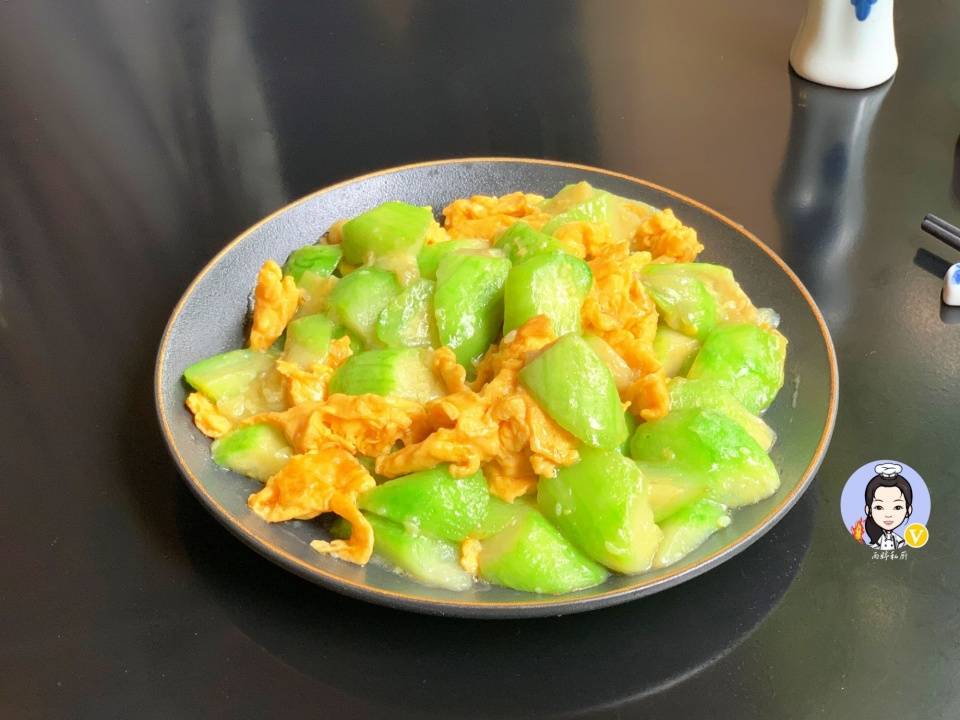 【丝瓜炒鸡蛋】