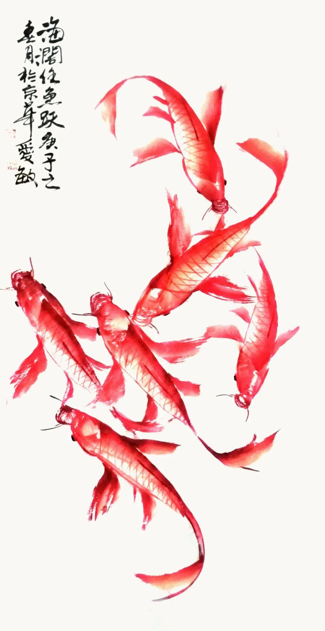 画家刘爱敏花鸟作品欣赏