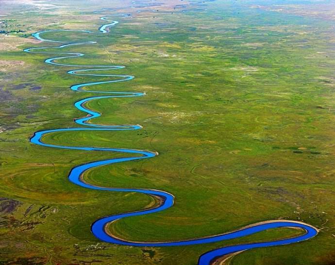 蒙古族母亲河克鲁伦河
