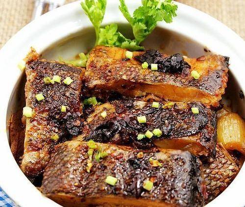 豆豉蒸腊鱼