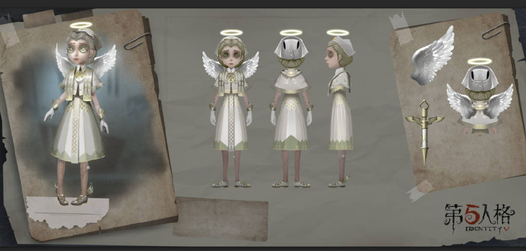 原创第五人格神圣主题的设计太美,这系列皮肤,你收集了几套?