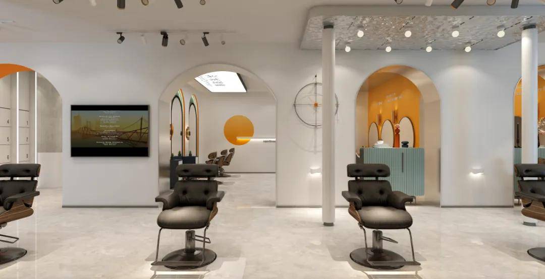 锋范奖:陈华凤 商业空间设计《发型工作室》