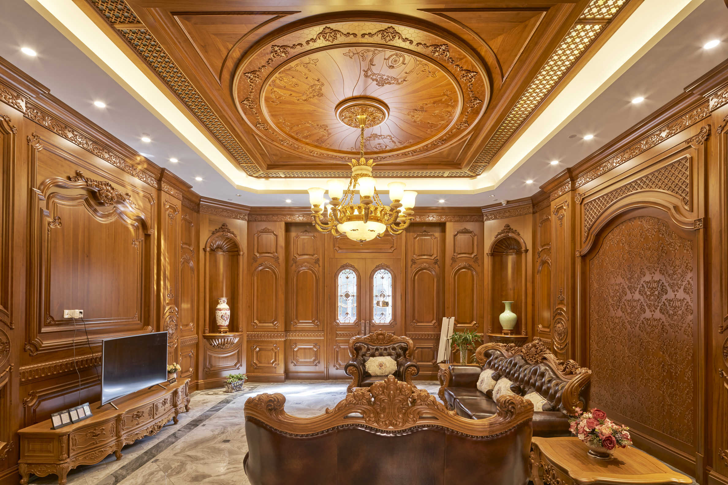 壹信柚木全屋定制教你规划全屋定制方案应该坚持哪些准则,详细的状况