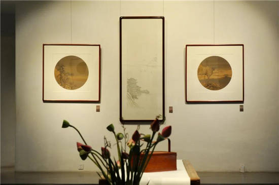 寻流— —杨梵山水画作品展在清秘阁开幕_展览