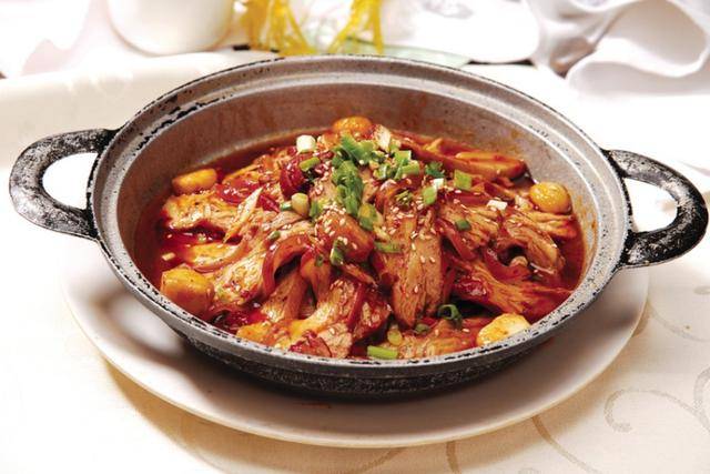 鲜香美味的干锅羊肉,一大锅不够吃!