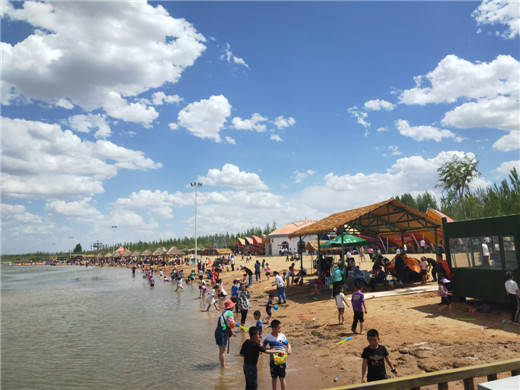 好消息——乐水湾:鄂尔多斯居民家门口的"乐园"_景区