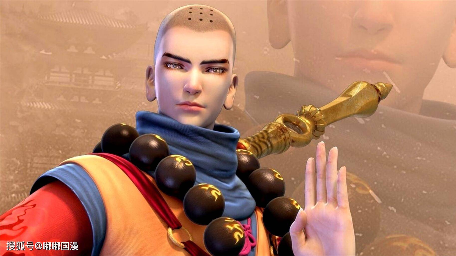 原创那些国漫超帅的和尚,大威天龙,世尊地藏,只是没有妖怪助其修行