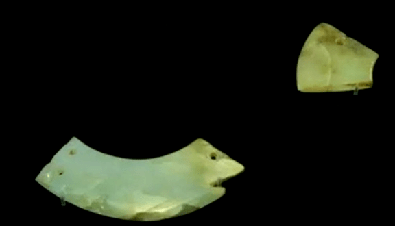 夏代古玉鉴赏石峁遗址出土图