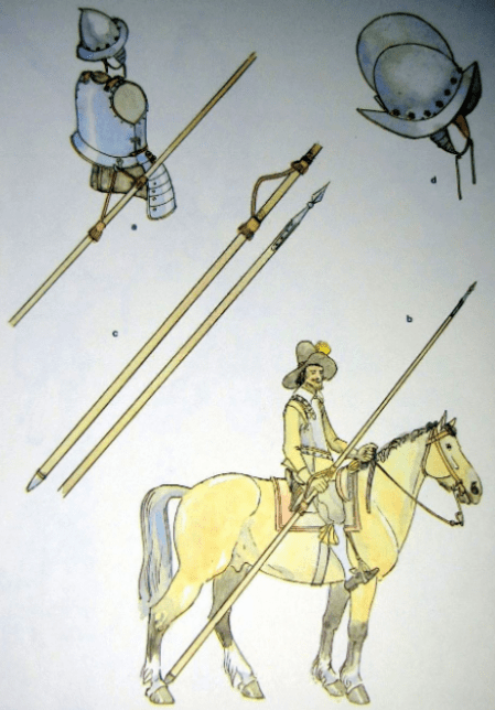 原创欧洲枪骑兵的17世纪落幕全身板甲加重型骑枪也挡不住时代变了