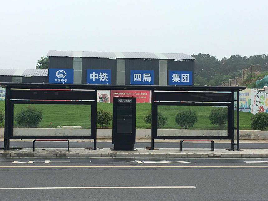 溧水新款公交候车亭公交站台为城市添光彩