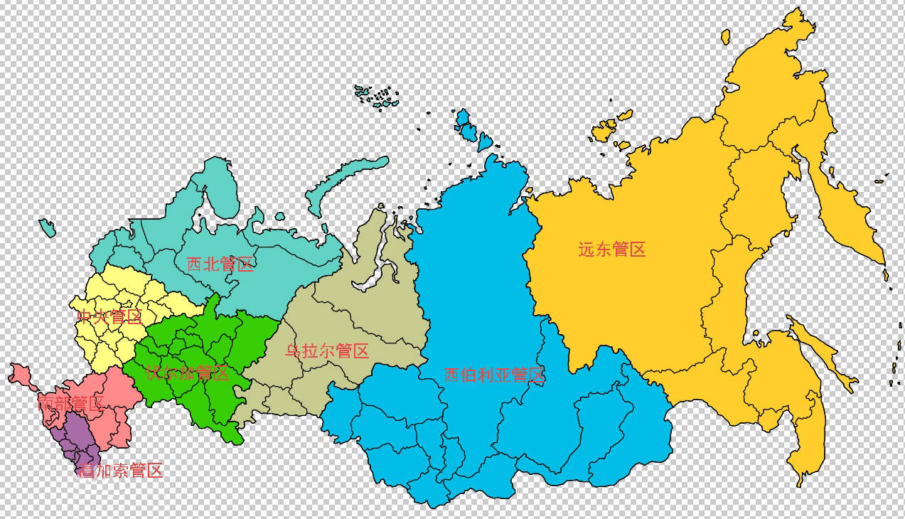 苏联行政划分图片