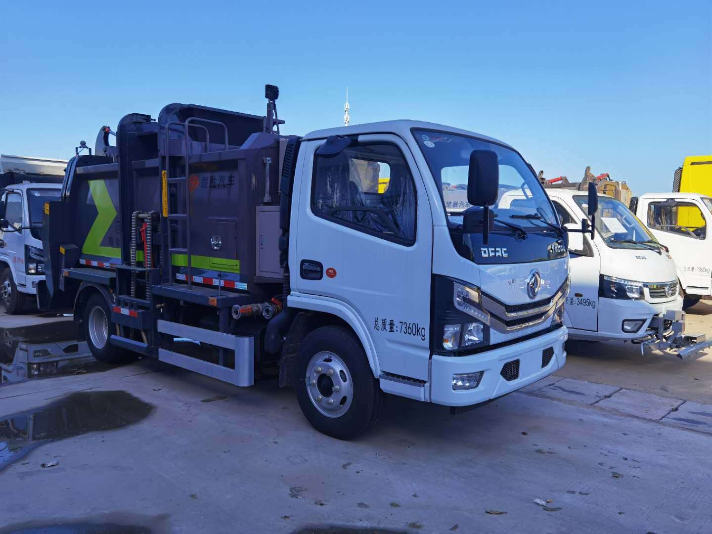 城市厨余垃圾收运功臣——湖北楚胜餐厨垃圾车