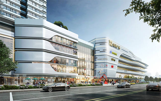 看鑫苑广场如何借助新颖设计打造城市悠享生活中心设计