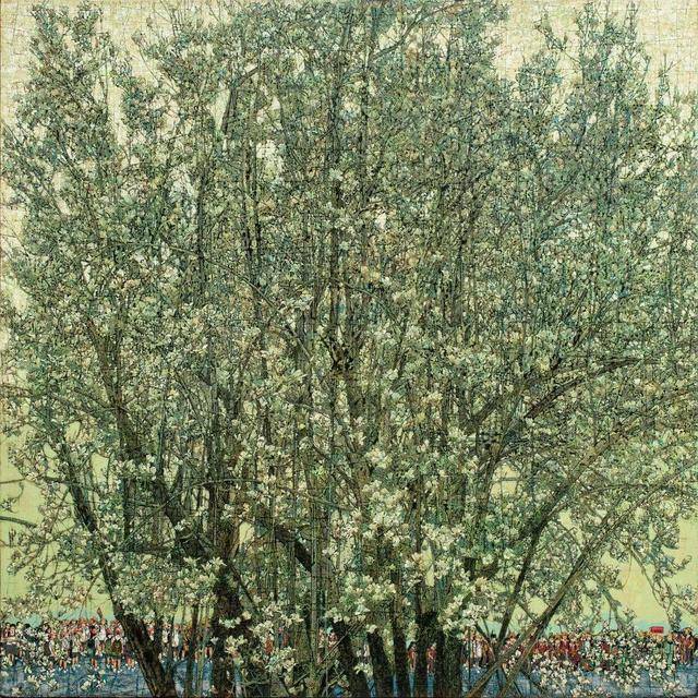 福建省美术家协会理事,张玉惠漆画作品欣赏