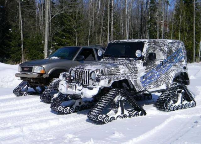 那些年 俄罗斯人造的履带车