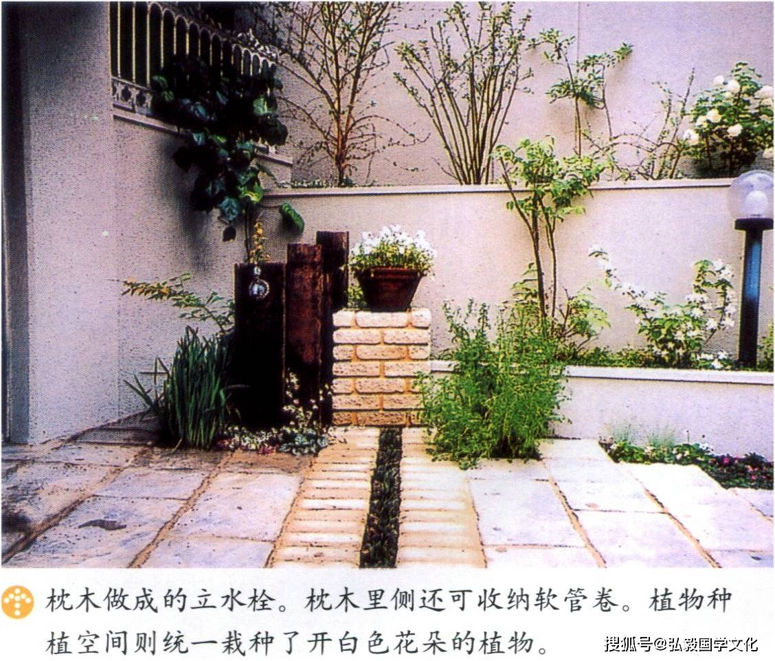 浅色素材打造高雅门庭温馨有趣的花园设计