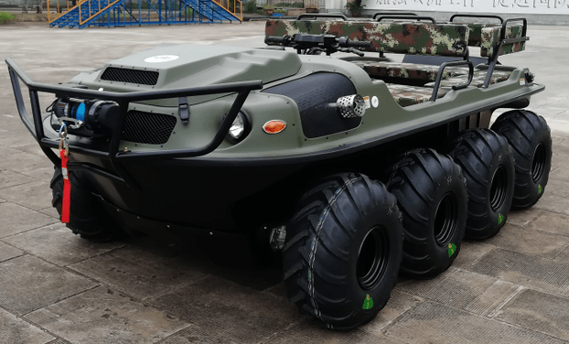 水域救援的重器水陆两栖全地形车消防矿山危化森林救援队伍都在用