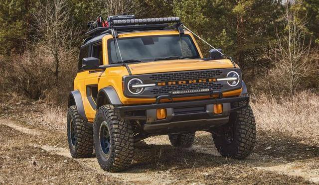 时隔25年福特纯野生的野马bronco来了