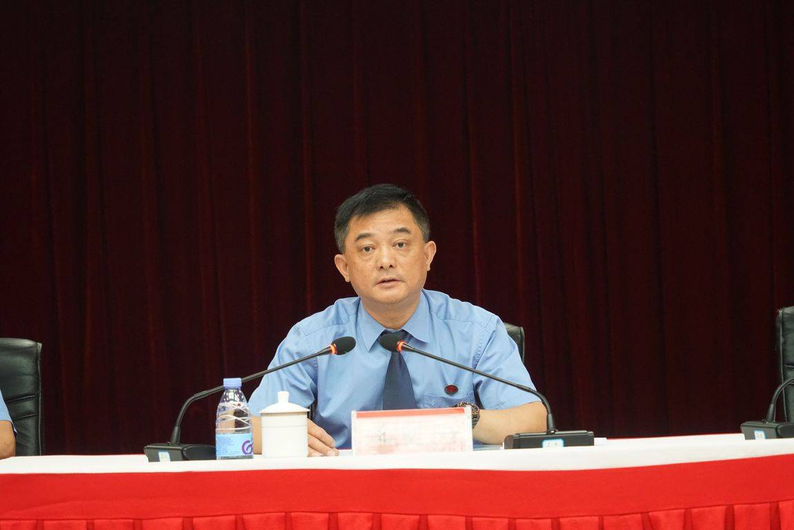 津市检察院党组书记,检察长王朝阳讲话