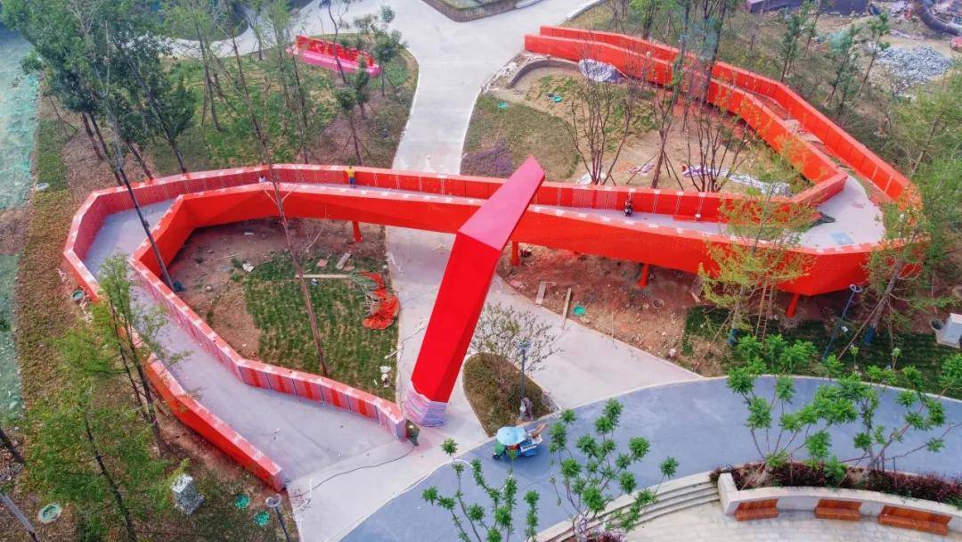 庆祝青白江建区60年丨这座网红公园,串起大时代的岁月长流!