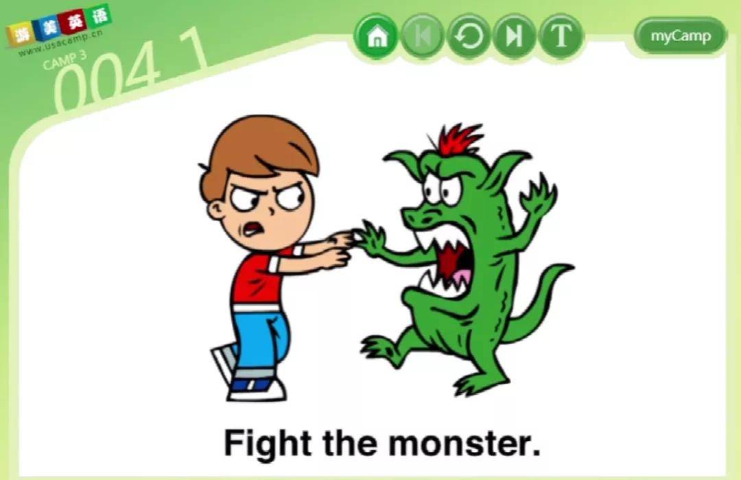 第三十五课| fight the monster. 怪兽大作战!