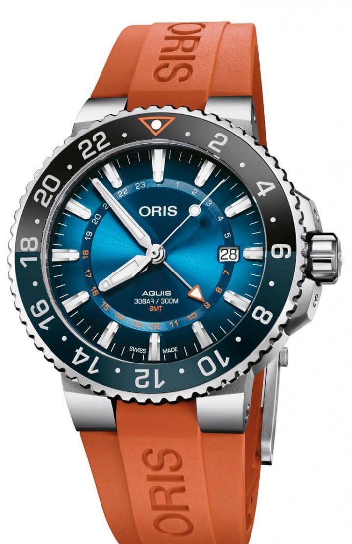 oris时间之海珊瑚限量表,继黄金版后再推不锈钢新款