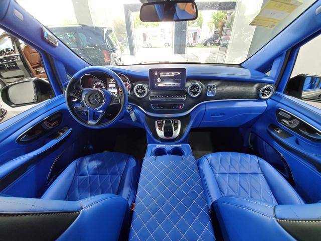 奔驰改装v260l星空顶双隔断,豪华商务座驾_搜狐汽车_搜狐网