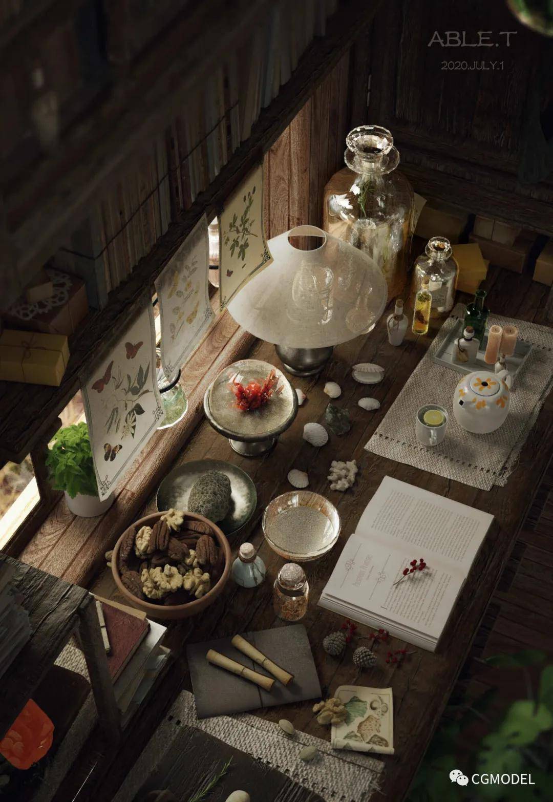 20200701期cg模型网作品展