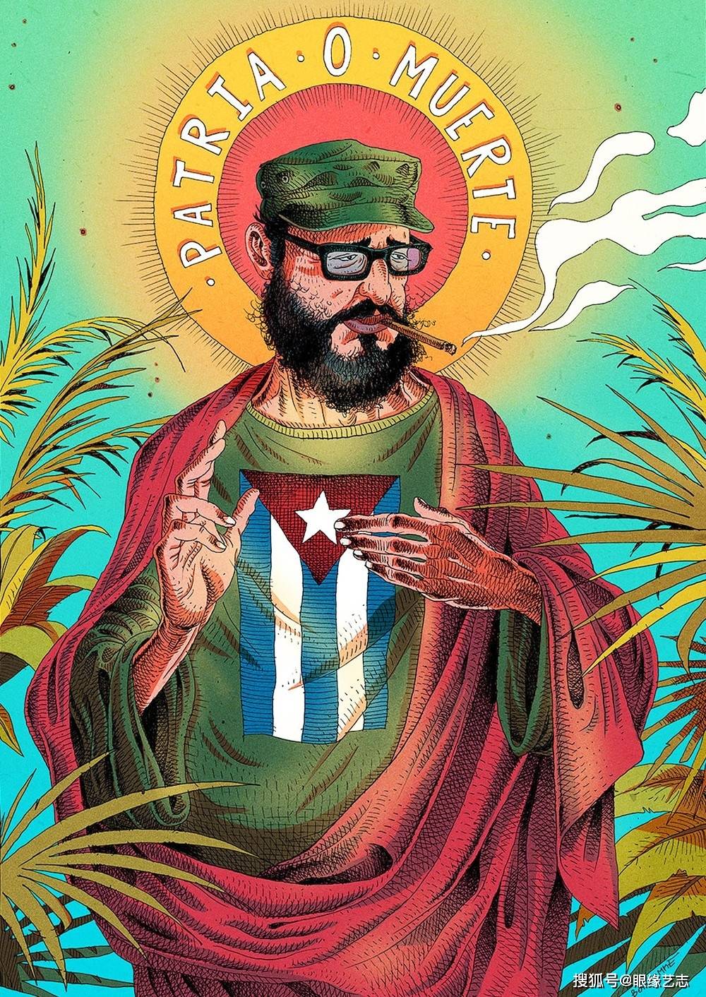 原创顶级插画师系列:看见《哈瓦那之梦》,听见《虚幻的爵士之城》