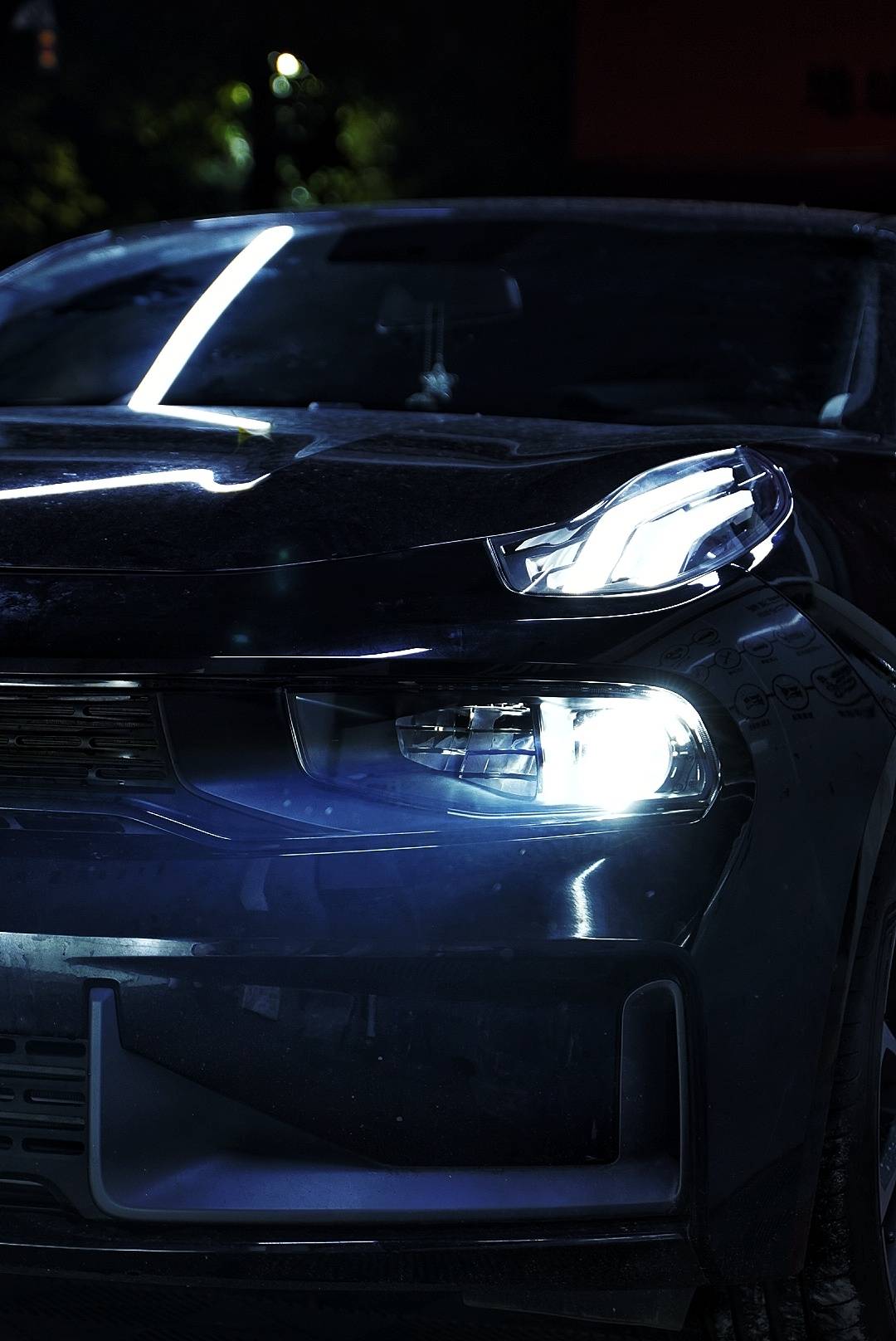 长沙领克03车灯升级改装led双光透镜,实现2近4远