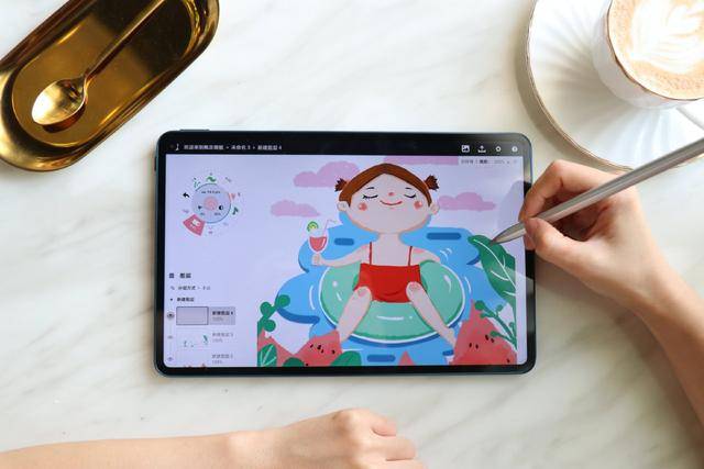 华为matepad pro 5g变身高能绘画神器,让你用上就不想换!_m-pencil