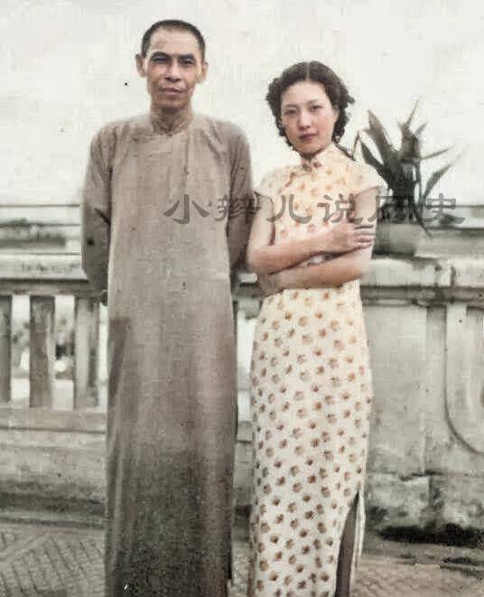 家族彩色老照片,娶了两名京剧名角,11名子女无一混黑社会_孟小冬