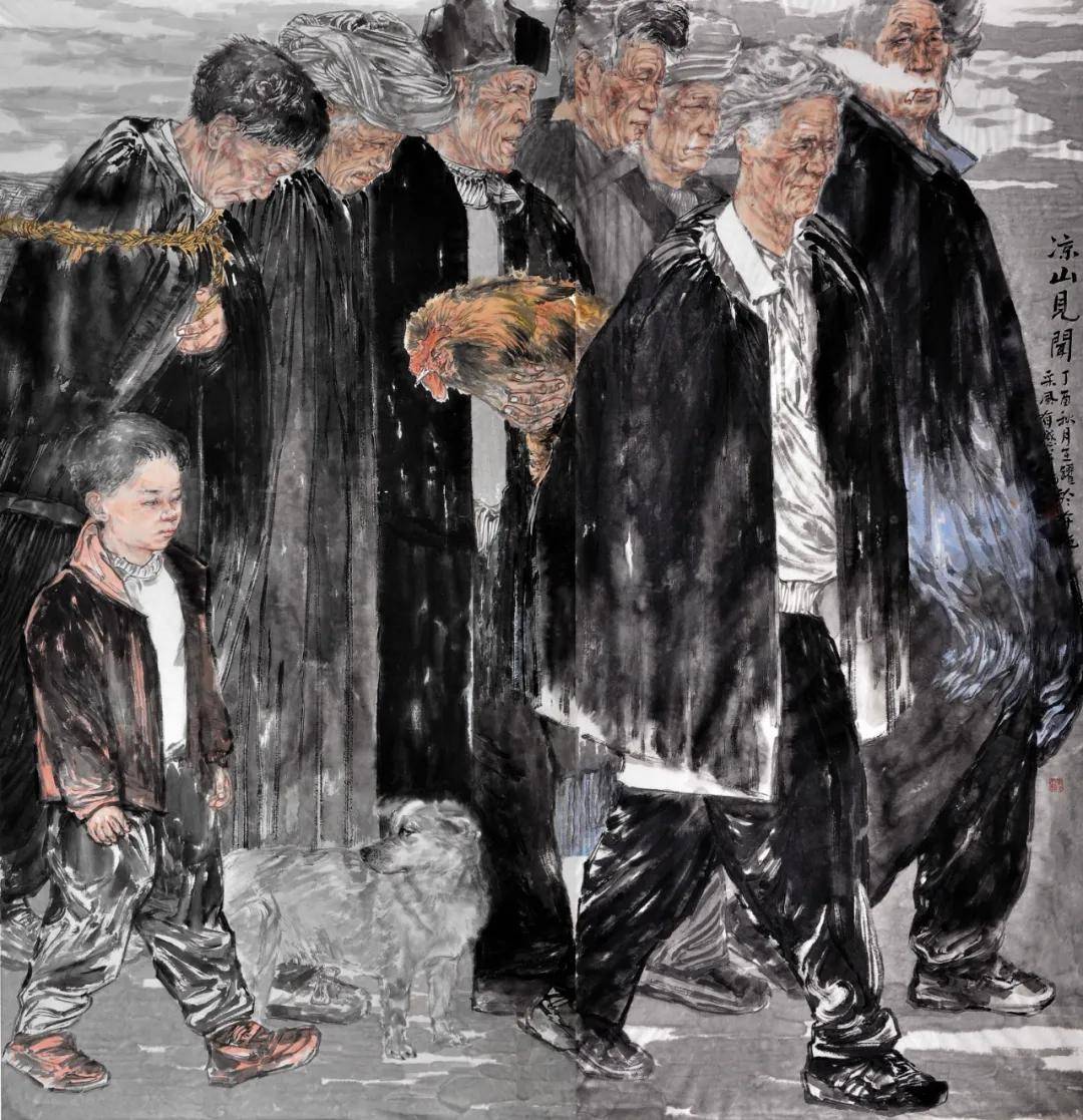 【画廊推荐】画家王跃:浅谈中国人物画政教性与艺术性之关系