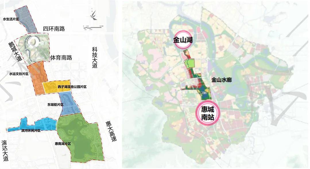 金山水廊规划图片