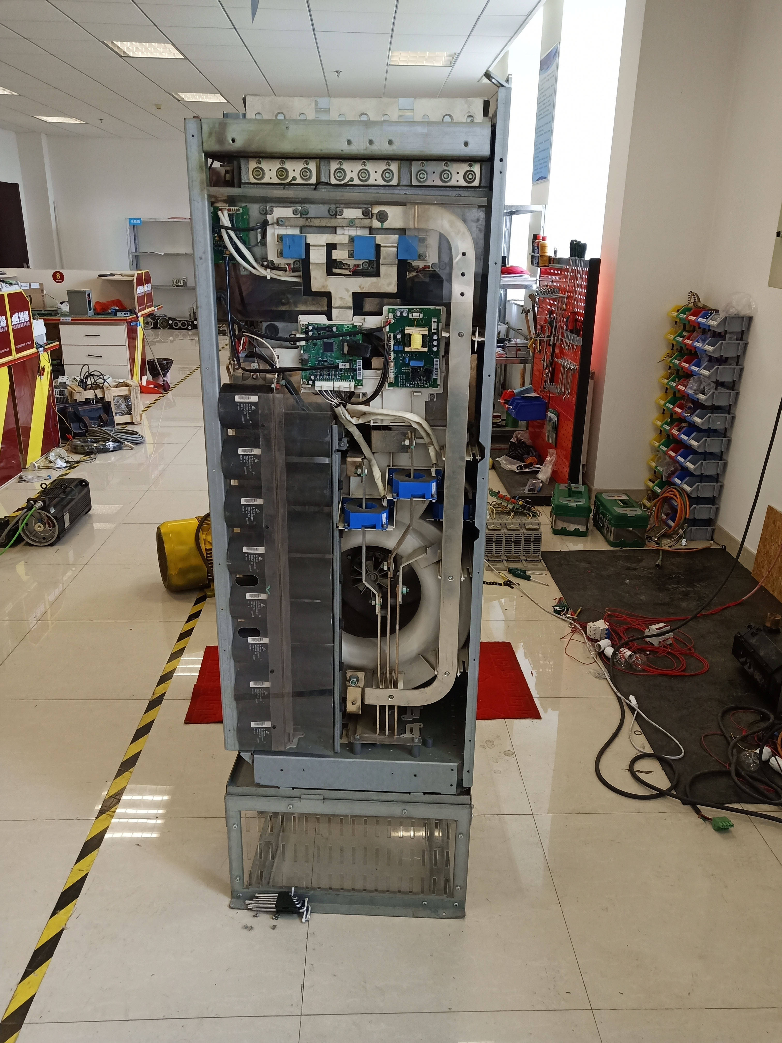 青岛abb acs800变频器内部驱动板烧毁故障维修