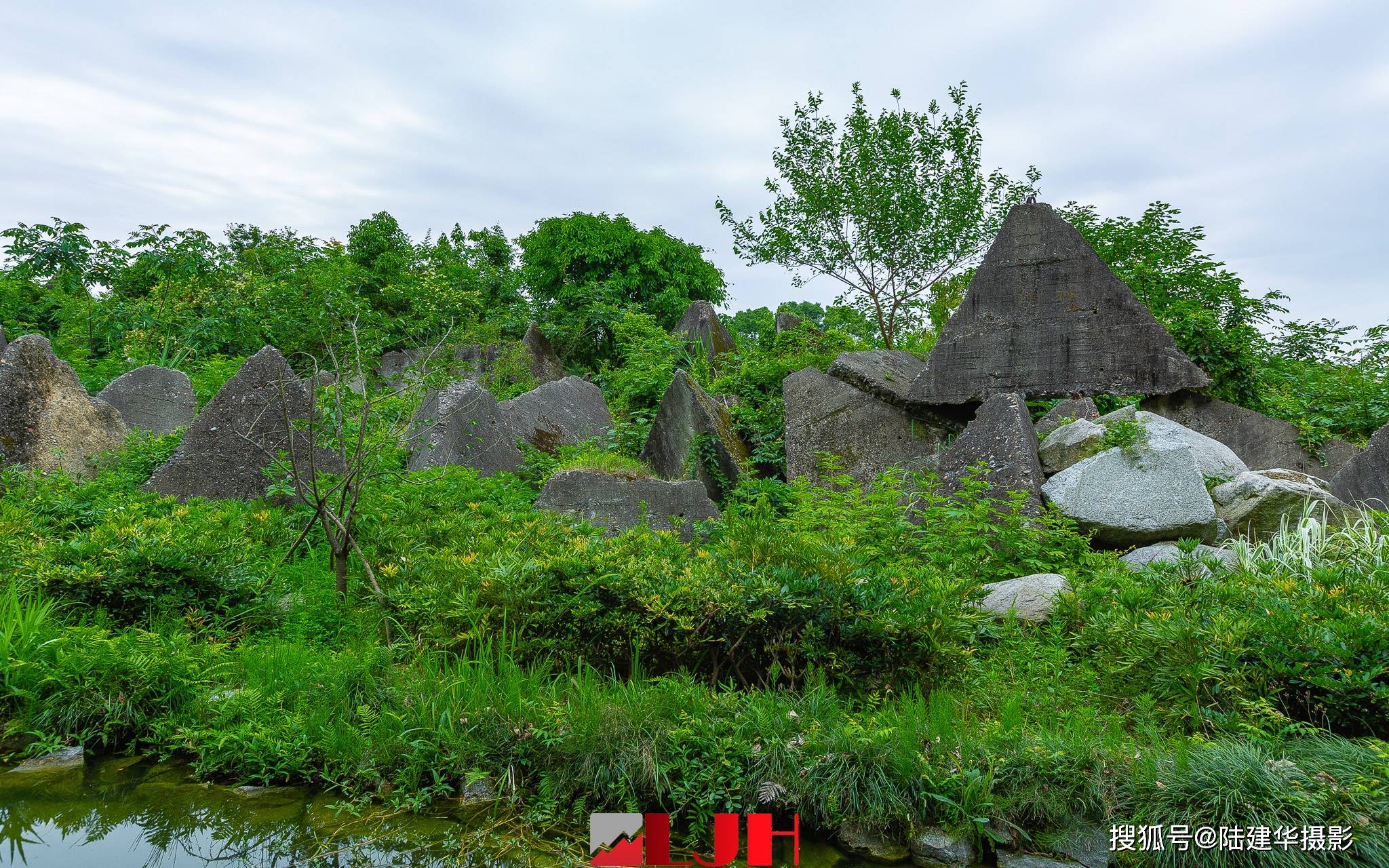 原创三峡截流纪念园一个可以正面观看三峡大坝的景点
