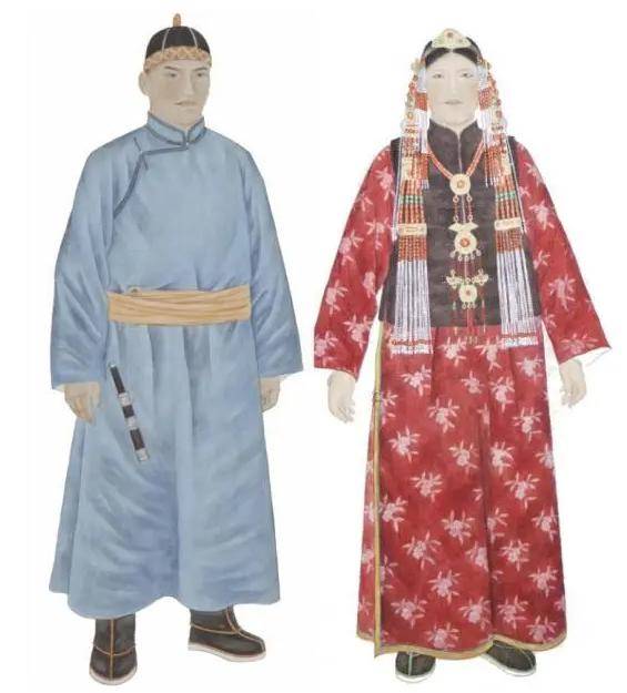 民族精华土默特部落服饰