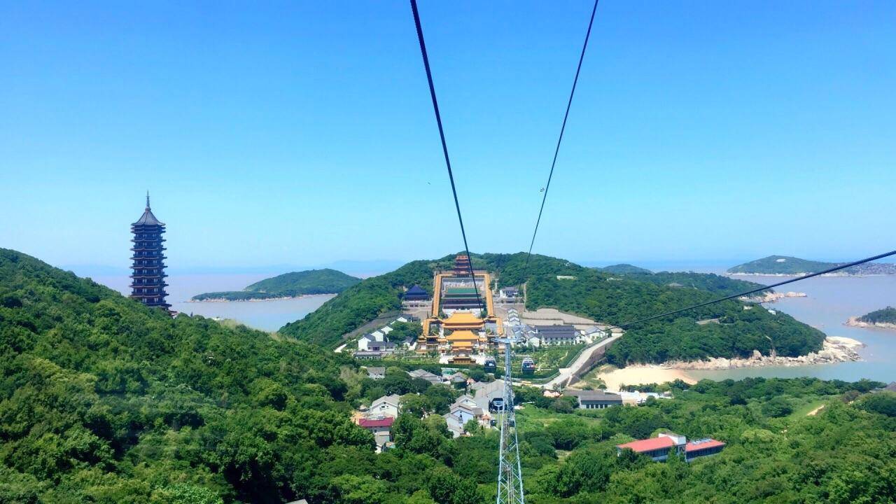 原创佛教圣地普陀山射雕舞台桃花岛聚焦浙江美丽的舟山群岛