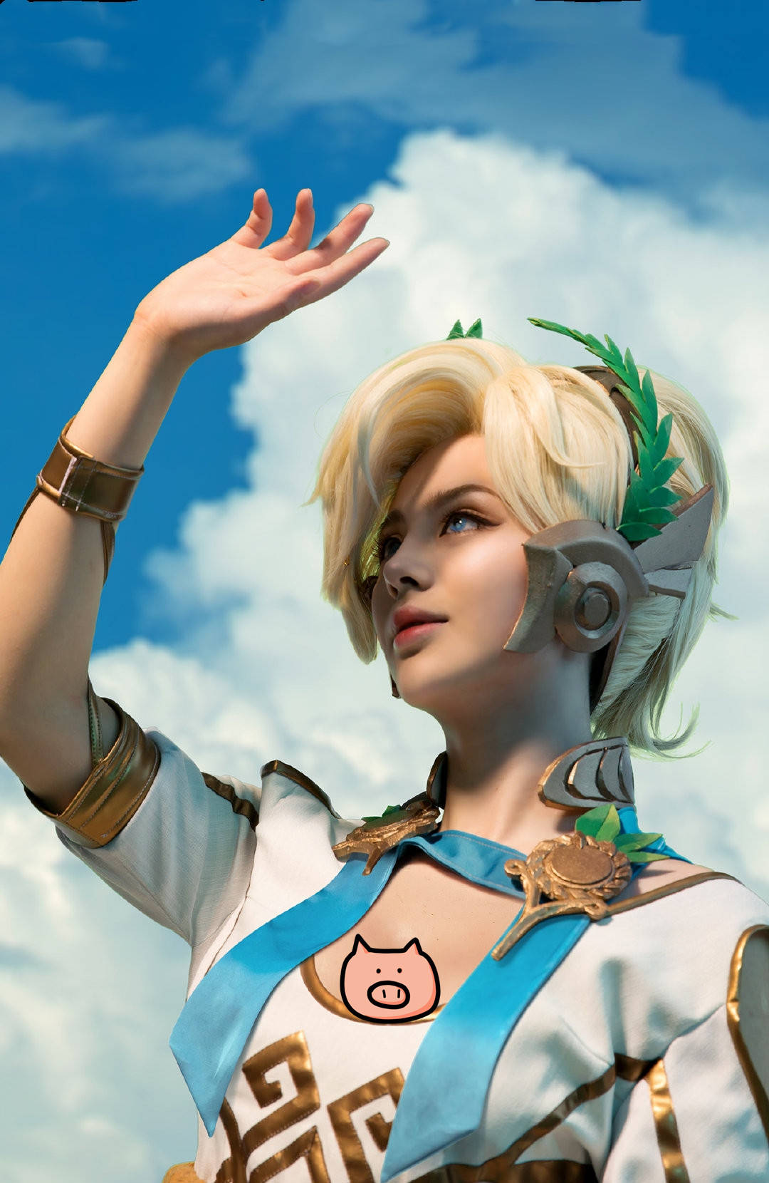 有这种小姐姐当队友,谁都能当英雄!守望先锋天使cos赏析