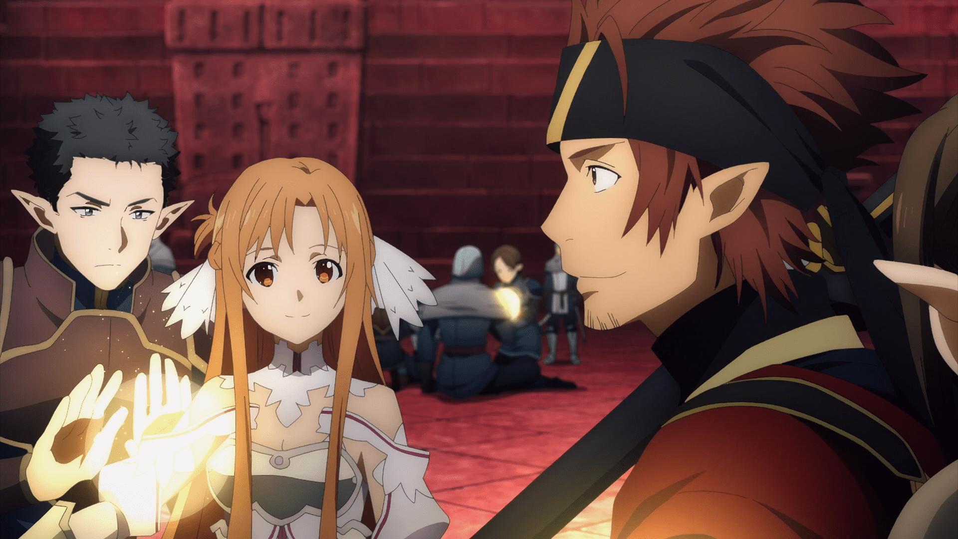 原创刀剑神域终章:中韩玩家加入团战,瓦沙克带节奏有一手