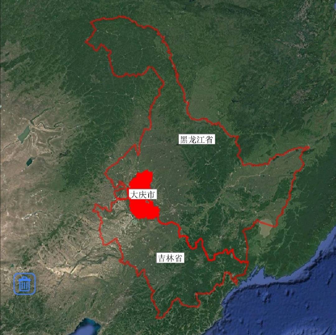 大庆市5区4县建成区排名,让胡路区最大,大同区最小,了解一下?_面积