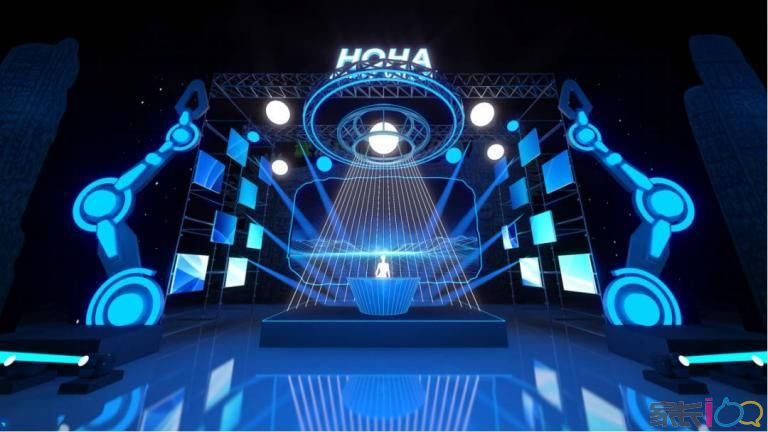 未来科技感十足,水陆双舞台的电音节