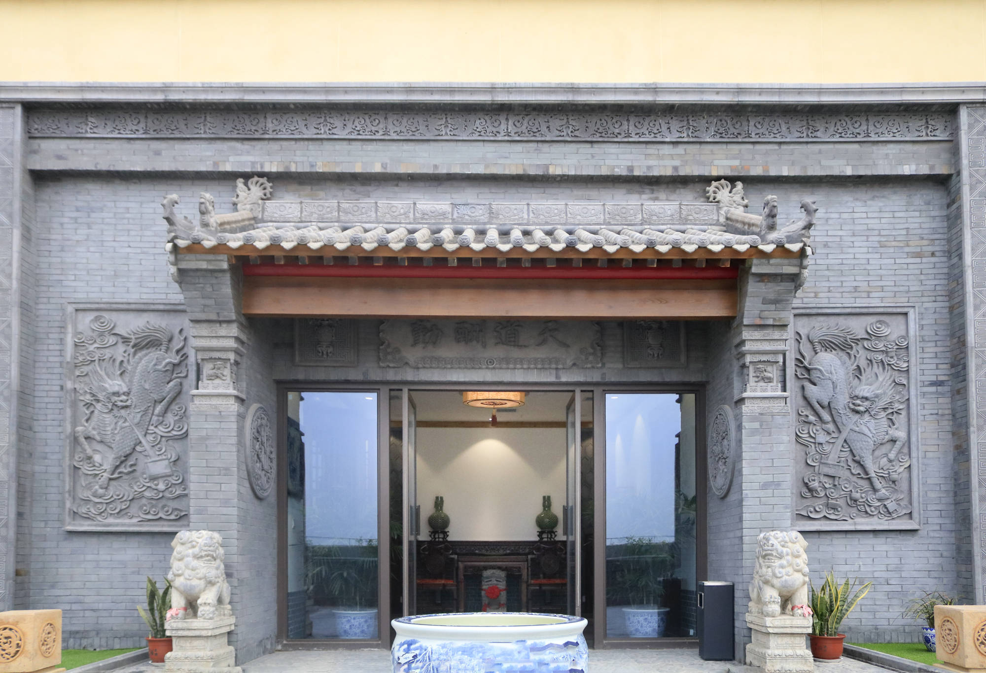 盖一所中式小合院儿吧,清风徐来富贵荣华