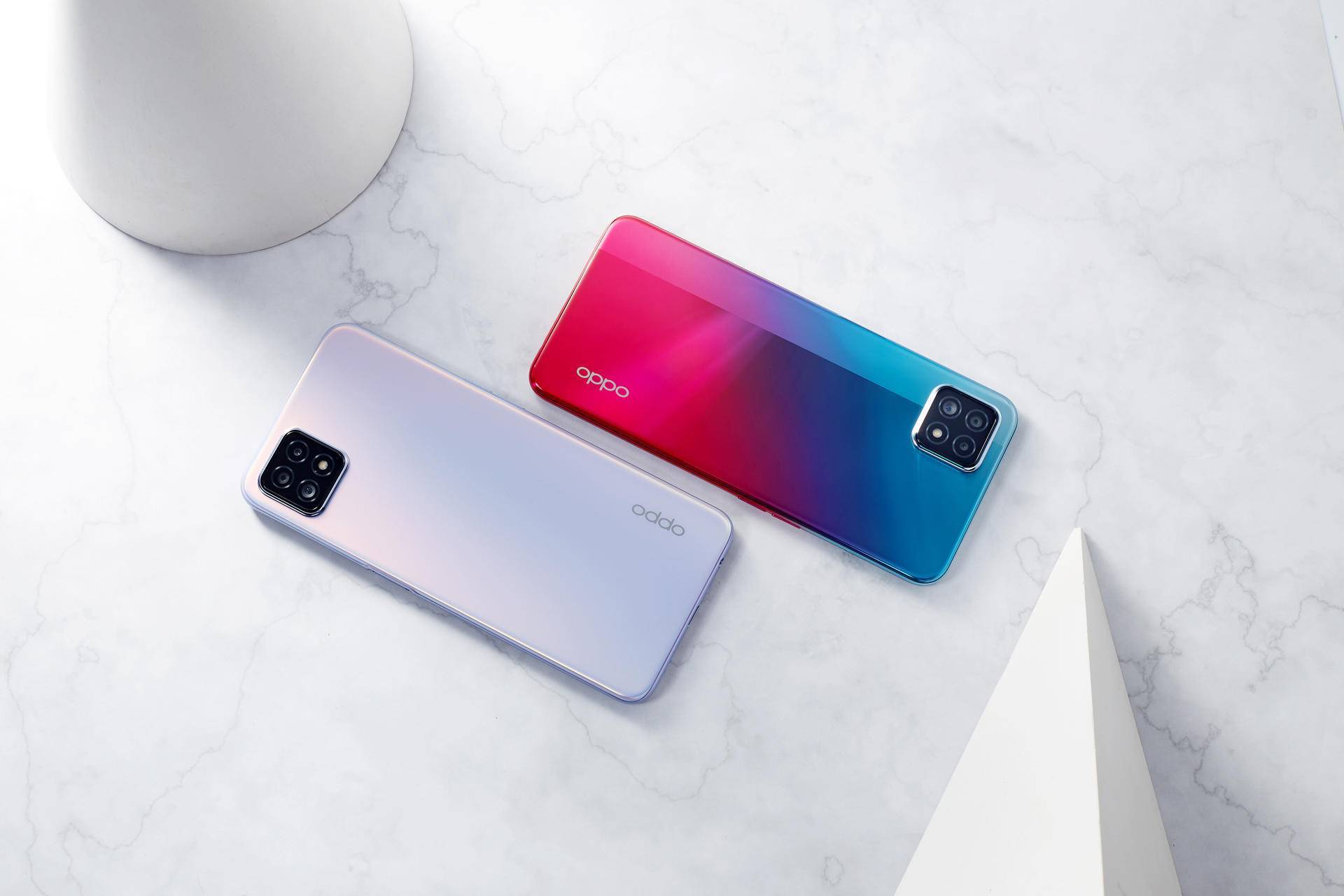 千元机5g市场黑马选手,oppo a72颜值,配置双加成_支持