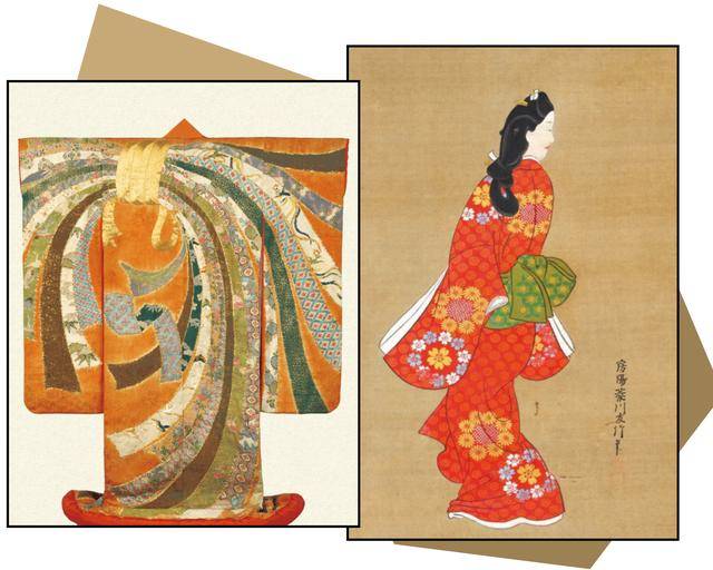 唐朝时的服饰也逐渐传入日本 虽然现在和服不论是款式还是剪裁都有与