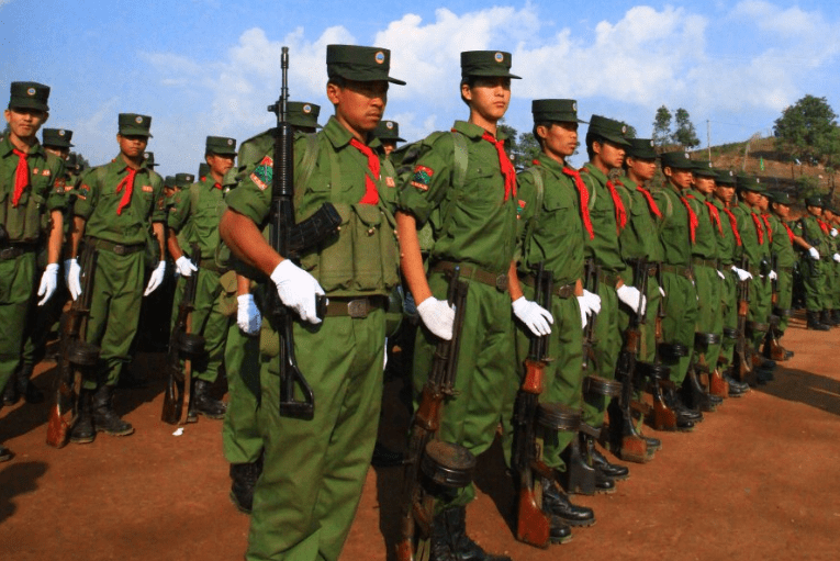 掸邦军图片