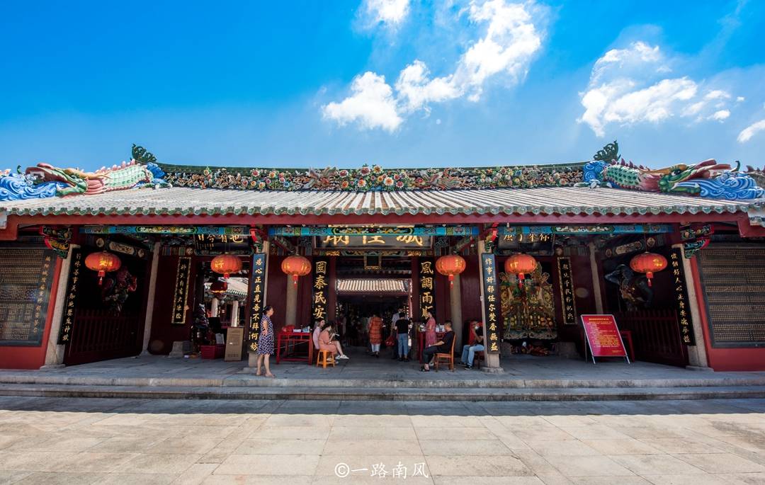 原创广东省最大的城隍庙,位于揭阳榕城,屋顶工艺叹为观止