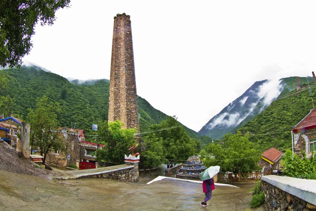 原创走进松岗直波八角古碉群