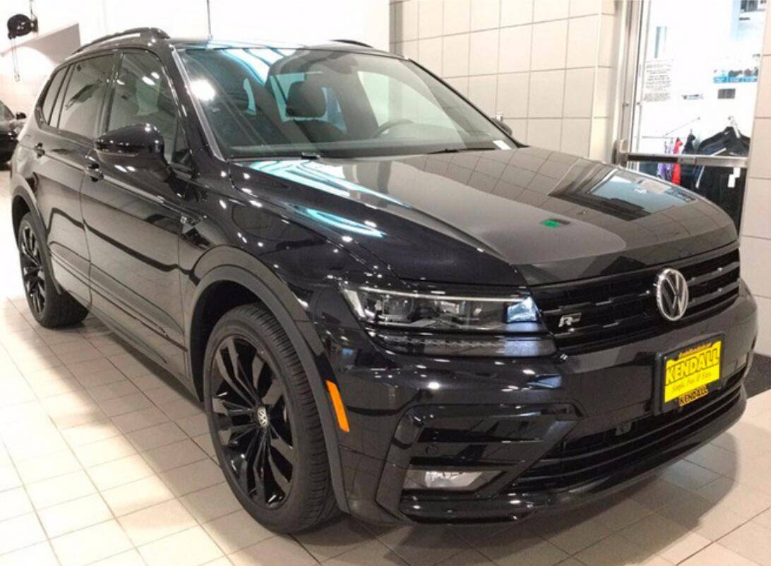 大众新款途观海外实拍曝光,增加黑武士外观风格